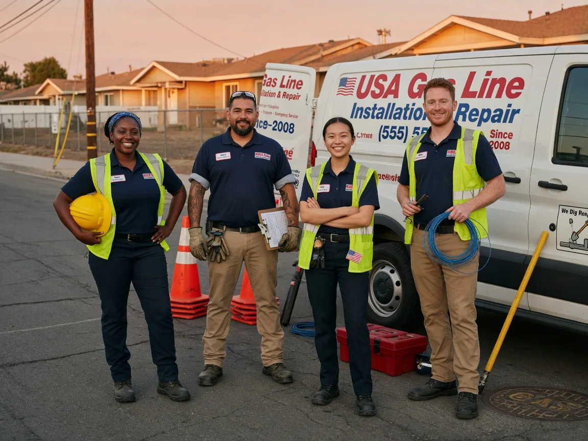 Gas Line Installation company in Luning, NV